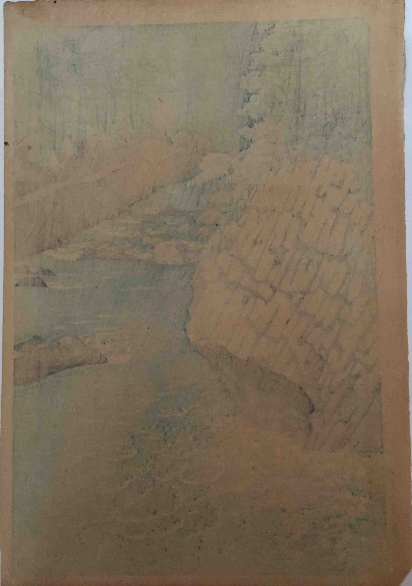 Hasui Kawase - estampes japonaises shin hangaRivière à Hakkoda