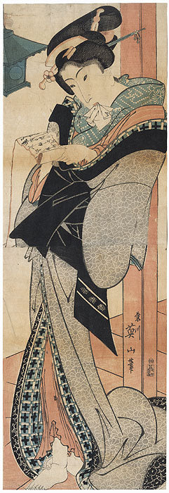 estampe japonaise kakemono