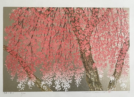 estampe japonaise Hajime Namiki : Sakura 29