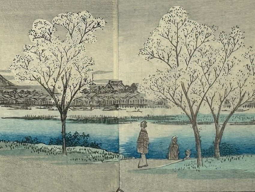 estampe japonaise ukiyo-e de Hiroshige Utagawa