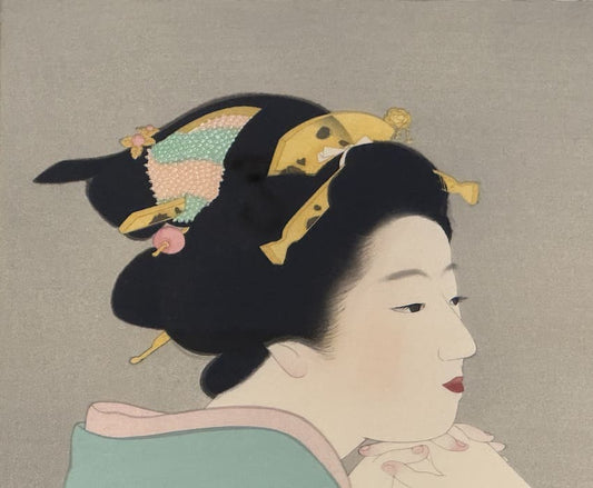 estampe japonaise visage