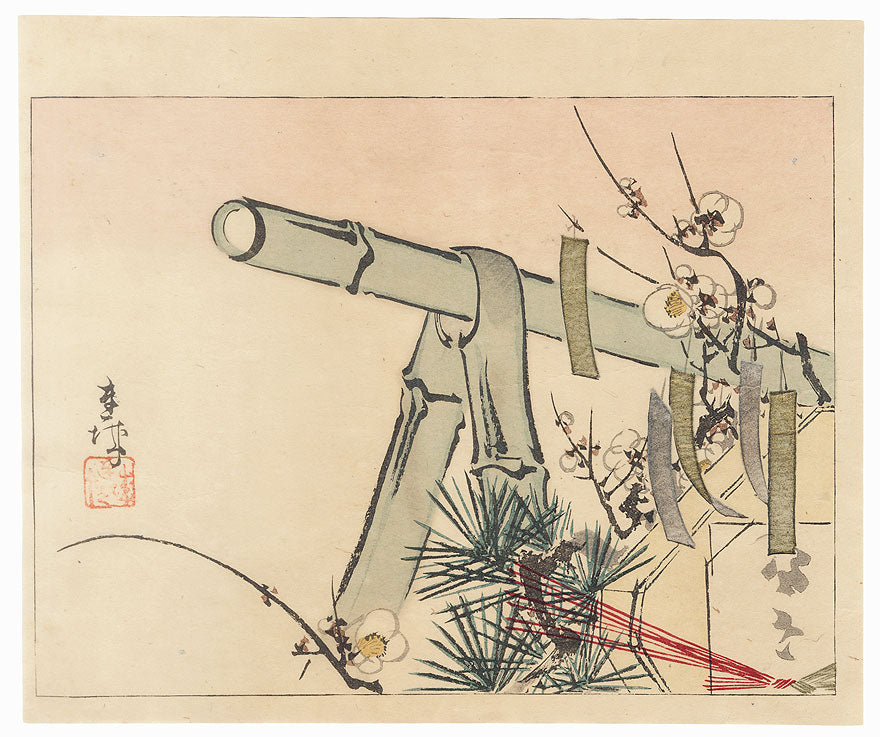 estampe japonaise bambou