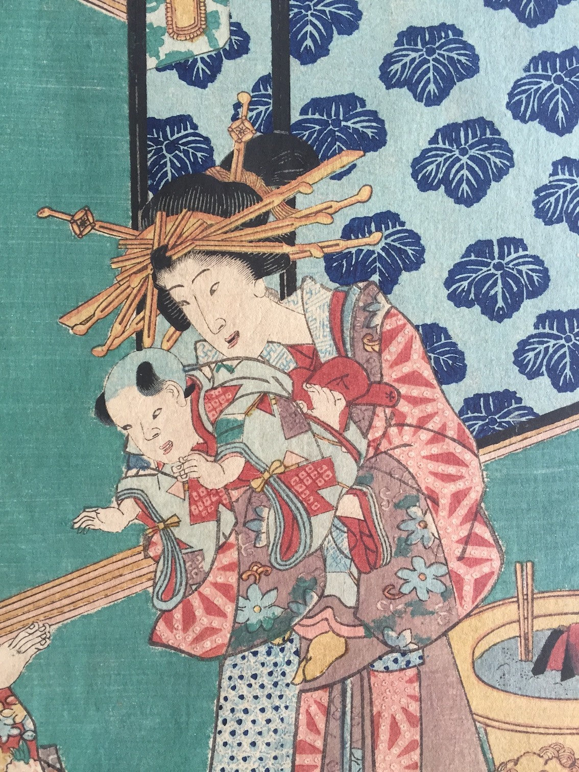 Kunisada Utagawa - La courtisane Kokonoe