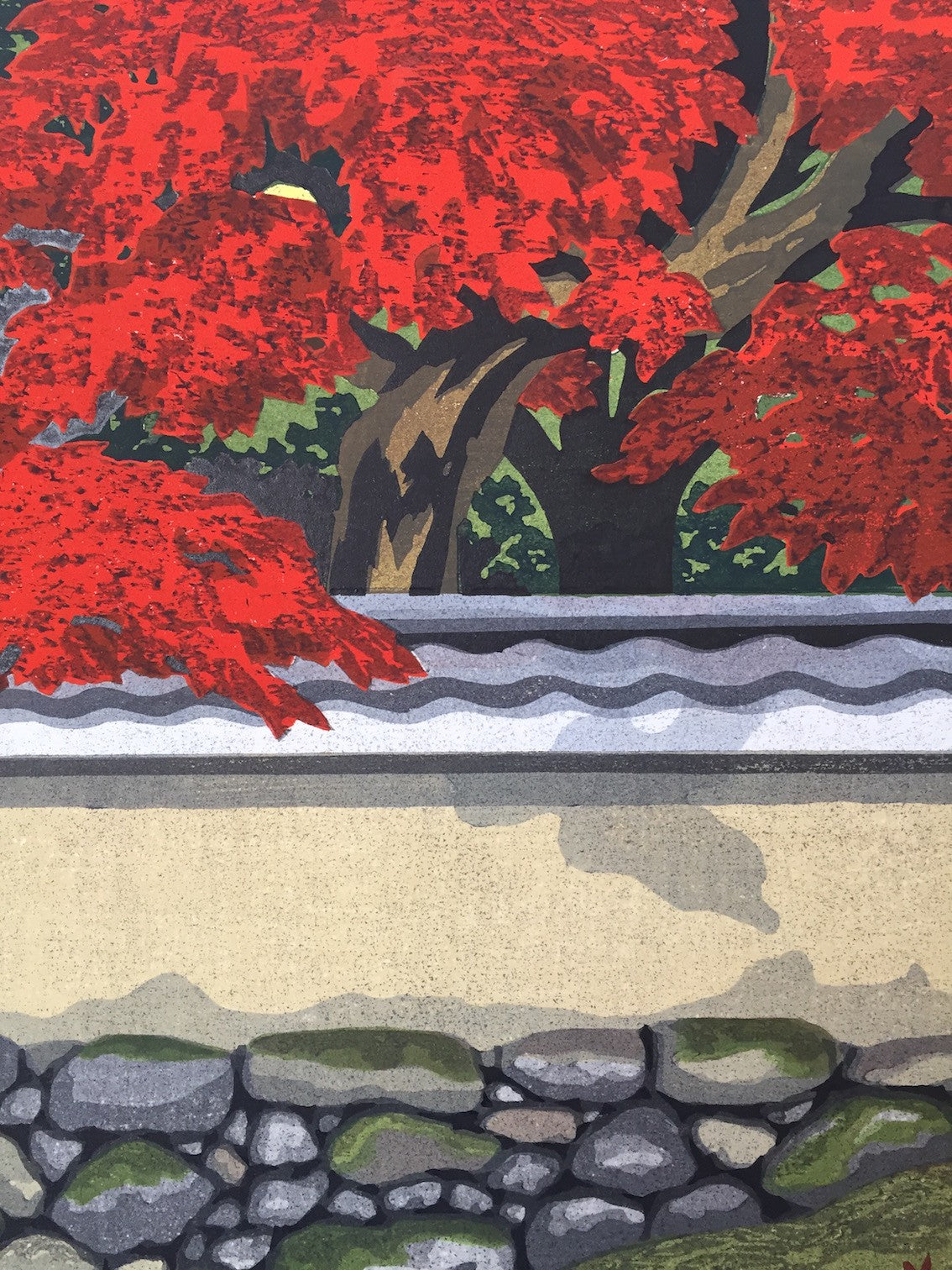 Ido Masao - Le temple Ikkyuji à l'automne