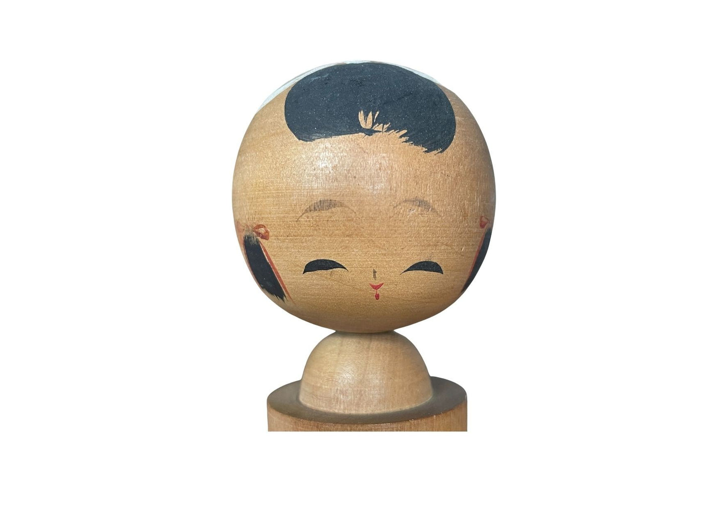 Kokeshi sosaku - Amoureux à la pleine lune