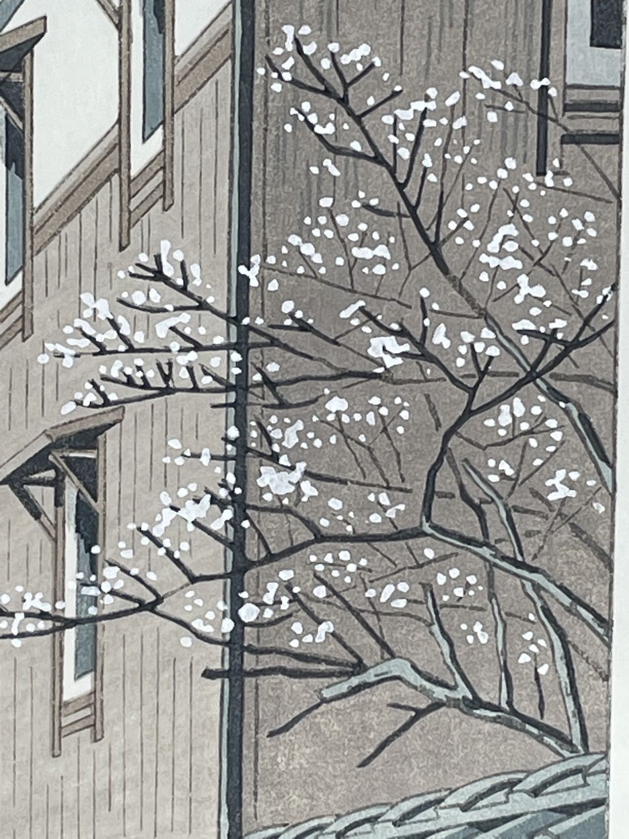 Takeji Asano - Début de printemps à Fushimi - Kyoto