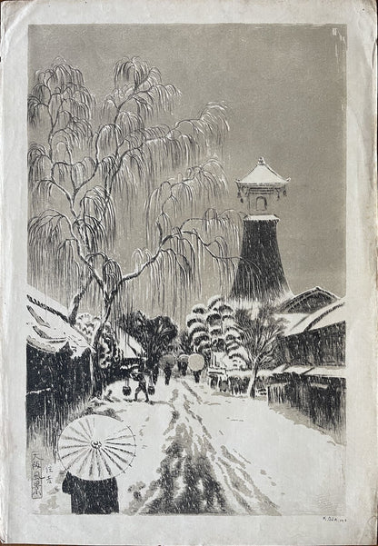 estampe japonaise osaka