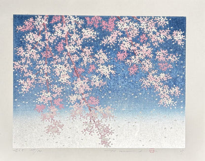 estampe japonaise Hajime Namiki, Sakura