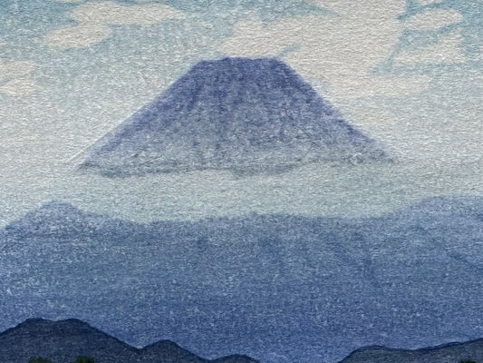 estampe japonaise Mont Fuji