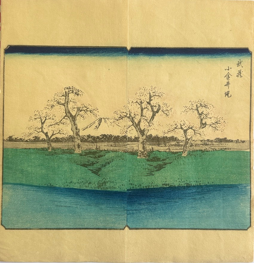 estampe japonaise vintage